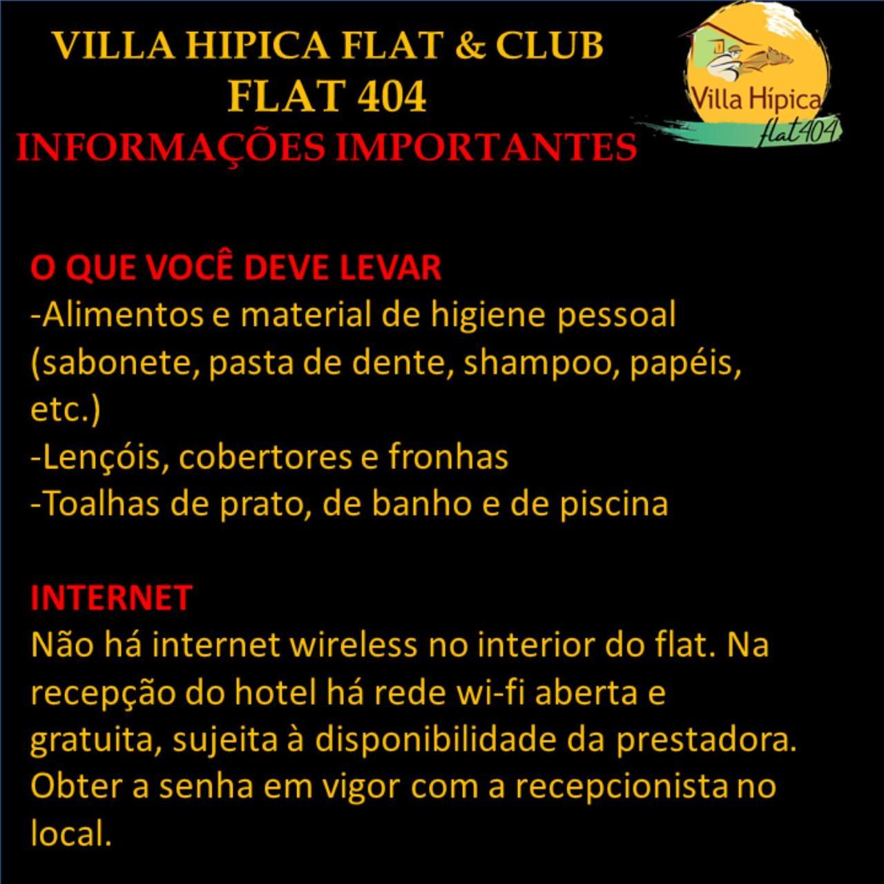 Flat 404 Villa Hipica Gravatá Eksteriør bilde